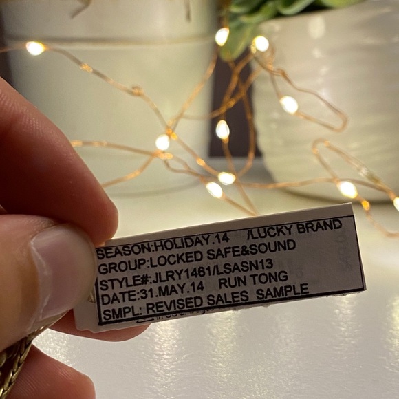 Lucky Brand Locked Safe and Sound Necklace - Picture 3 of 3